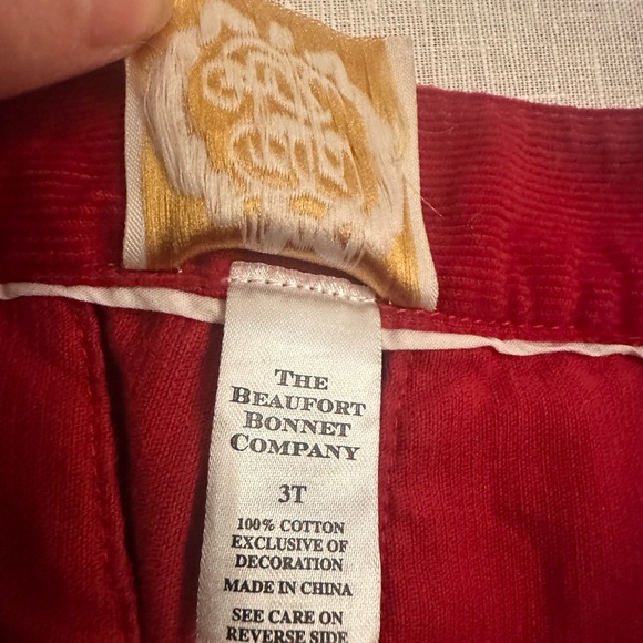 TBBC corduroy red pants - Picture 2 of 2